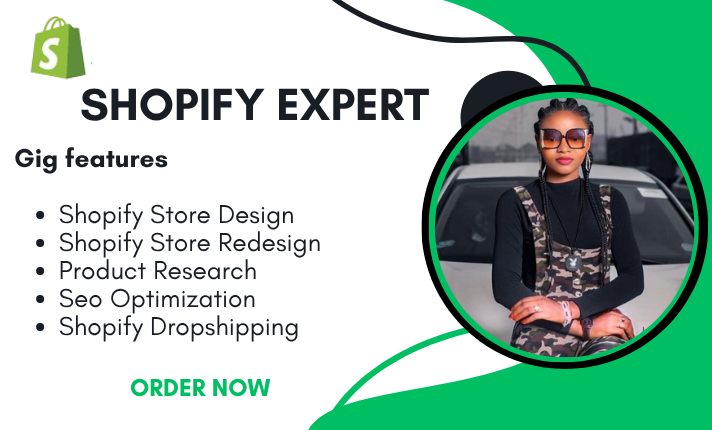 I will design Shopify store design