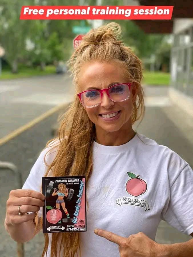 Fitness trainer logo